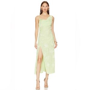 NWT For Love And Lemons Illana Midi Dress / Medium